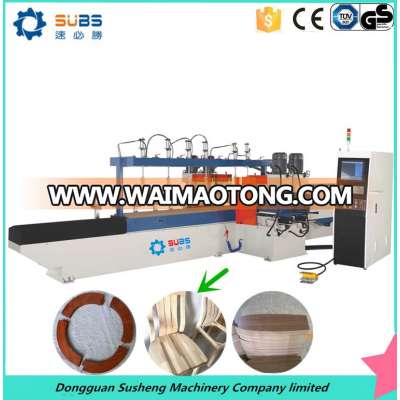 High quality 2.4m two scalpers CNC double-sided wood copy milling machine